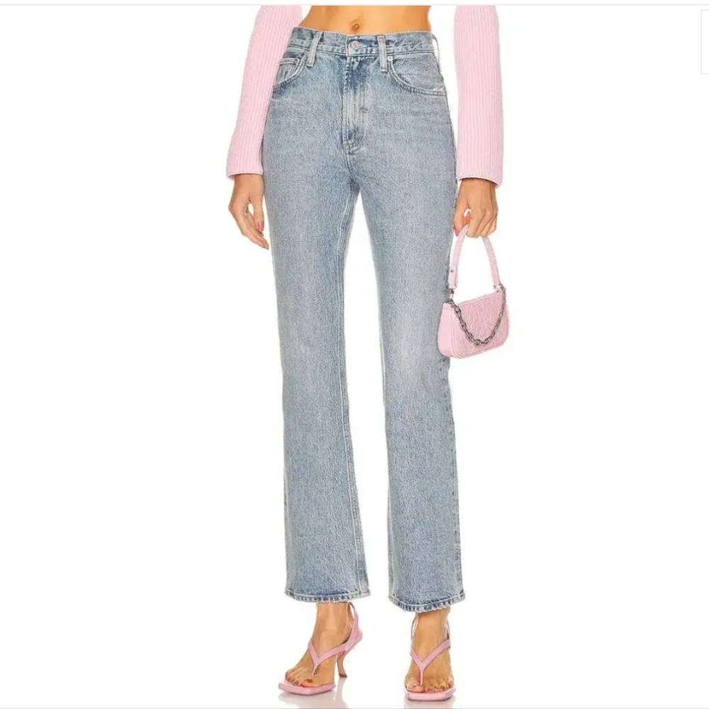 Agolde High Rise Vintage Boot Cut Jeans in "Sway" Size 29 Organic Cotton